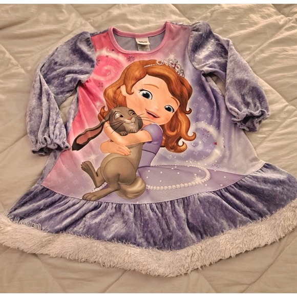 Lot of 5 Girls 3T Carter's Winter Clothing‎ Snow Bibbs Sweater Dress Pjs + - Picture 11 of 15